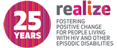 Realize 25 years logo