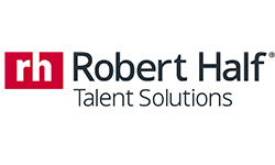 Robert Half red and white logo